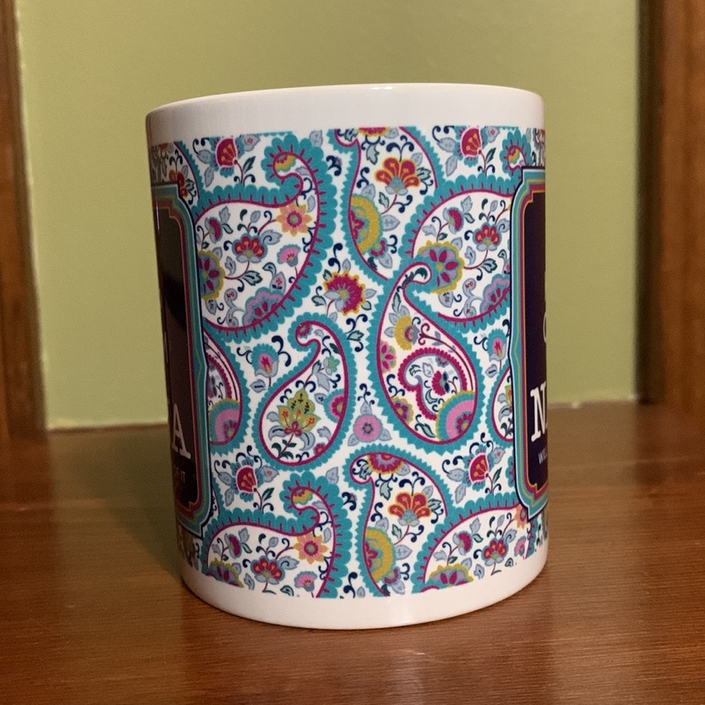 Personally Designed for you by ThisWear-Keep Calm Nana Mug with Colorful Pattern - Picture 4 of 11
